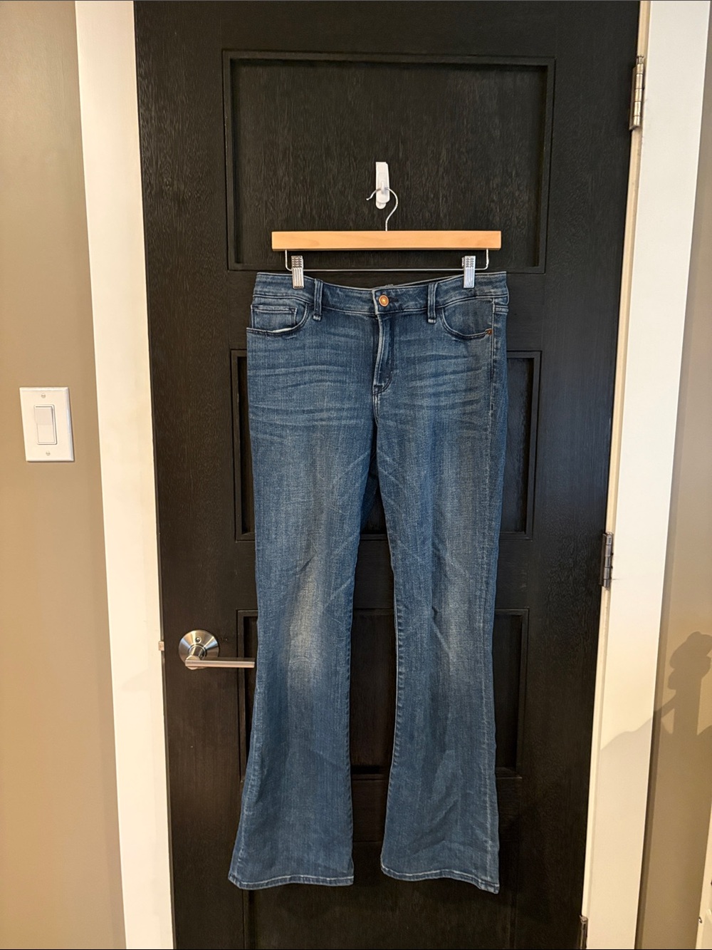 Abercrombie and Fitch LIKE NEW Harper low rise skinny boot 10R